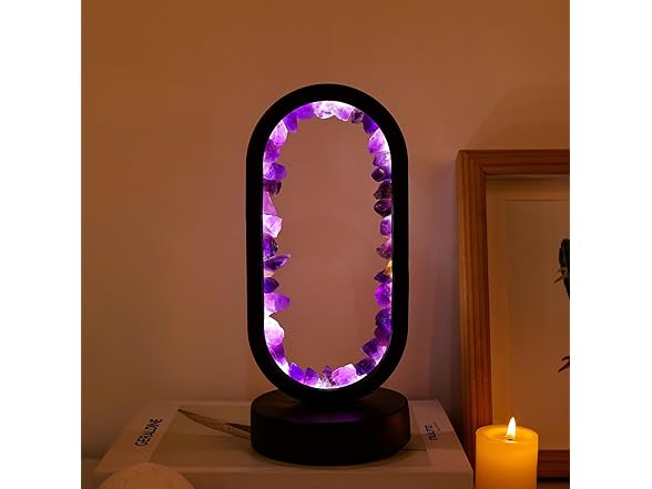 MOKACRYSTAL Flourite Lamp