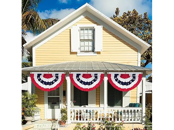 Coneatness 3 x 6 Ft USA Bunting Flags