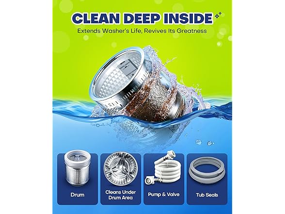 Caspeak Washing Machine Cleaner Tablets