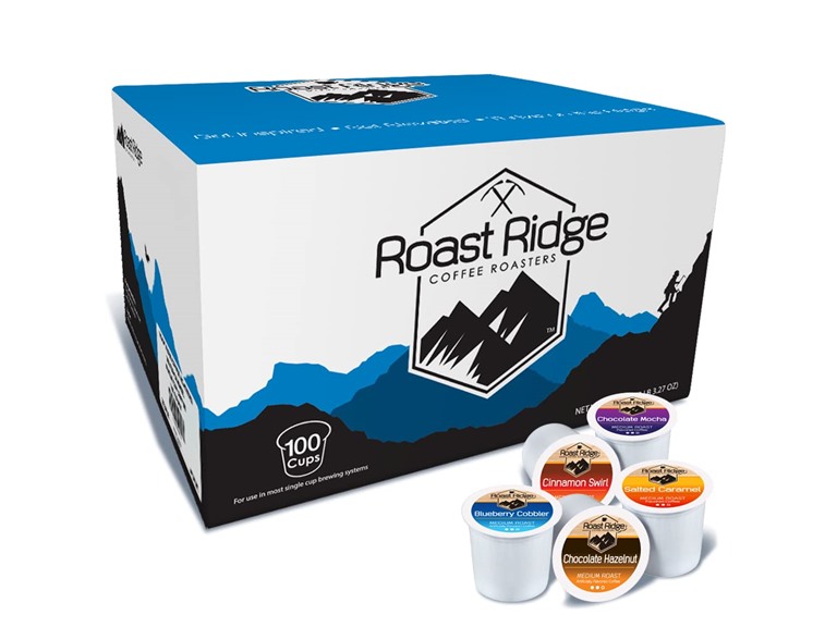(100ct) Roast Ridge Coffee Flavored Variety Pack #2 K-Cups