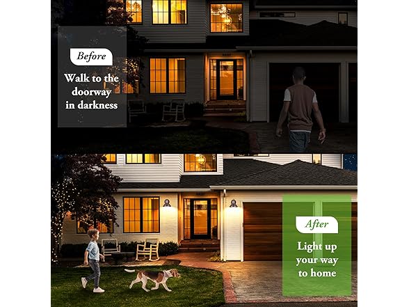 Brightever Outdoor Barn Wall Light Fixtures, 2-Pack