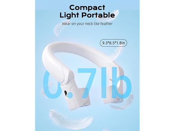 ChillGo Neck Fan with Dual Motors