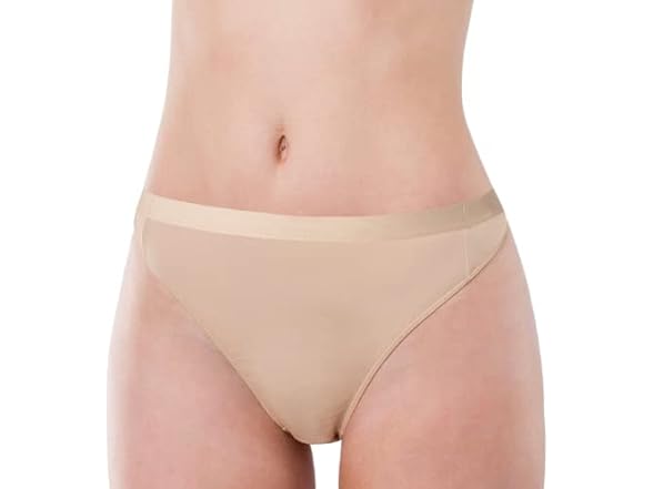 Elita Women's Beige Thong (XL)