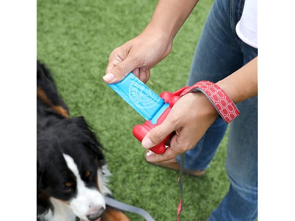 Arm & Hammer Dog Bone Shape Poop Bag Dispenser w Bags