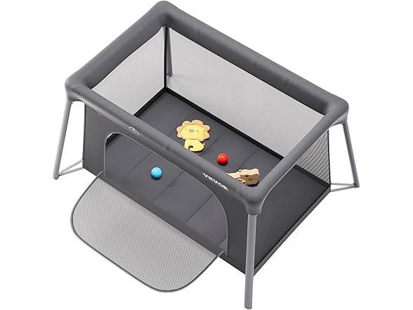 VEVOR Baby Travel Crib and Play Yard