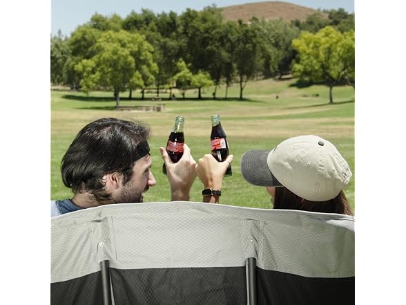 SUNNYFEEL Dark Blue Loveseat Camping Chair