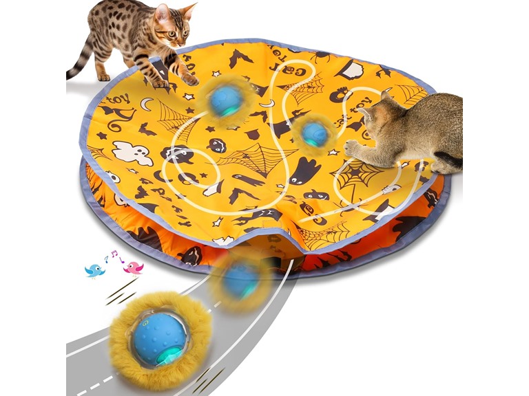 Mdupw Interactive Cat Toys Ball Rolling
