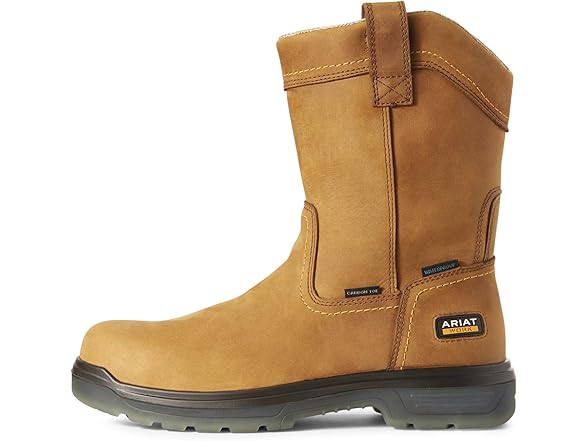 ARIAT Men’s Pull-On Waterproof Work Boot