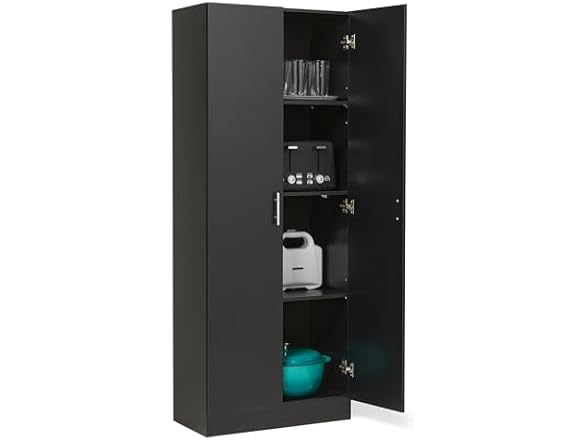 Amazon Basics Storage Cabinet, Black