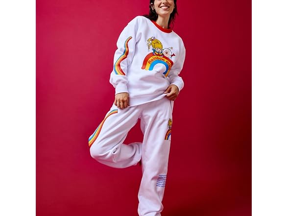 Samii Ryan Women (M) Rainbow Brite Sweatpants