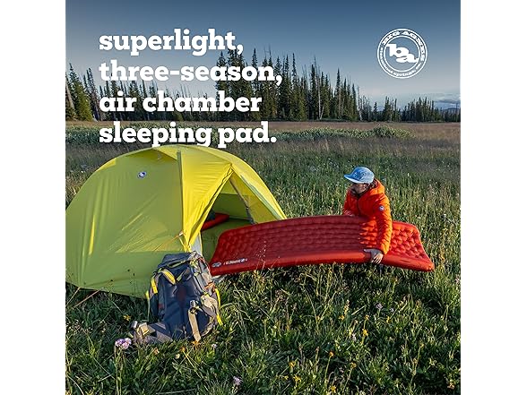 Big Agnes Rapide SL Insulated Sleeping Pad, Wide Ultralight