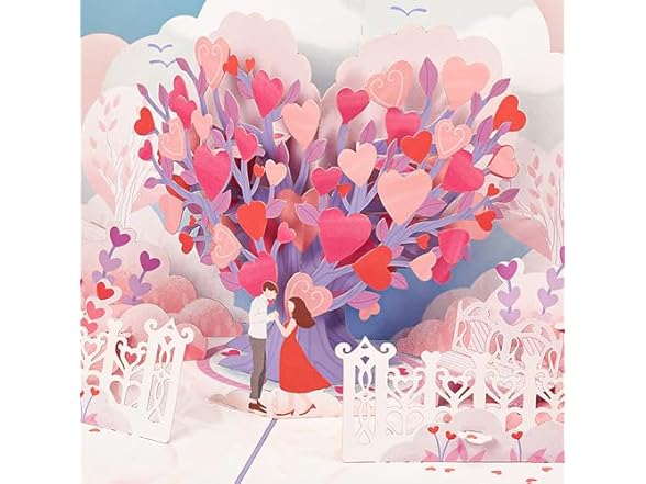 POPWOW Romantic Park 3D Pop Up Card
