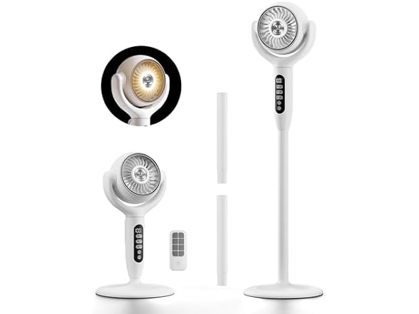 Aaoyun PFD1 Rechargeable Pedestal Fan with Remote