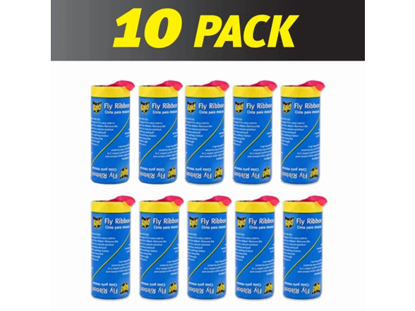 3 Pack Raid® Fly Ribbons, Paper, 10ct