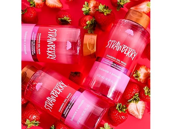 Tree Hut Strawberry Foaming Gel Wash