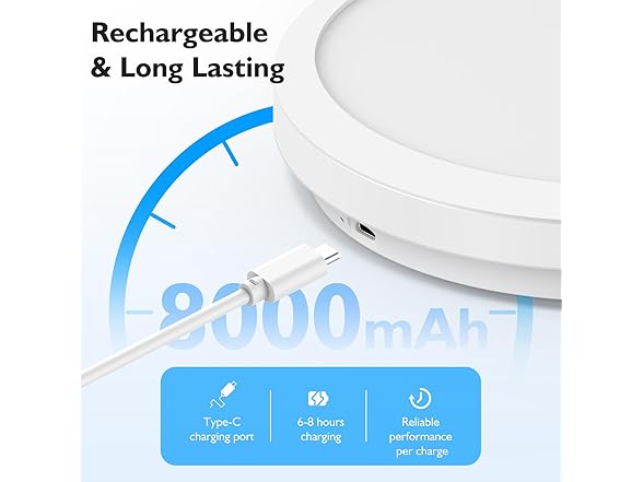 Lakumu 2-Pack 9" Motion Sensor Ceiling Light