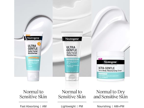 Neutrogena Ultra Gentle Daily Moisturizer 3.4oz