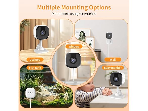 Jivcok 3MP 2K Window Camera