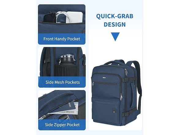 WANDF 18x14x8 Spirit Travel Backpack