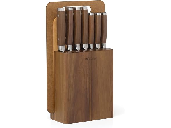 Hampton Forge Woodlyn 10-Piece Kitchen Knife Set 