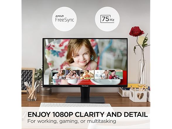 ViewSonic 24" FHD Monitor | VS2447M-S