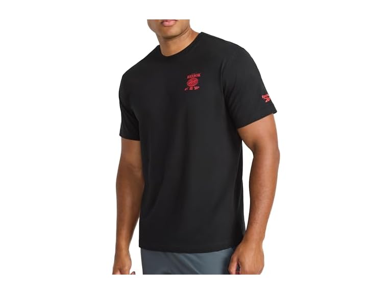 Reebok Mens Embroidery SS Crewneck TShirt - Gallery 17