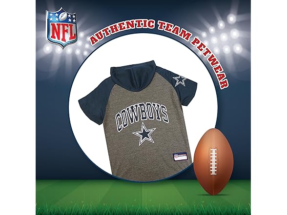 Pets First NFL Dallas Cowboys Hoodie, S