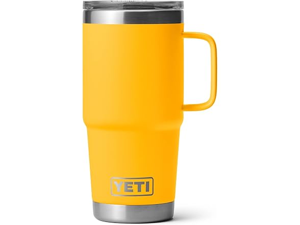 YETI Rambler 20 oz Travel Mug Yellow