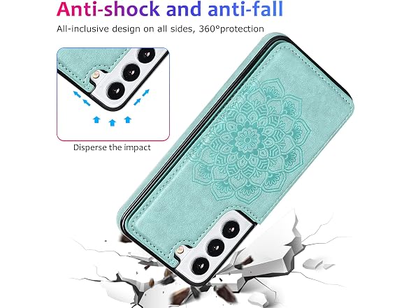ACXLIFE Galaxy S22 5G Case S22 Card