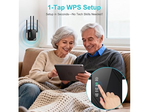 Venrk WiFi Extender Signal Booster