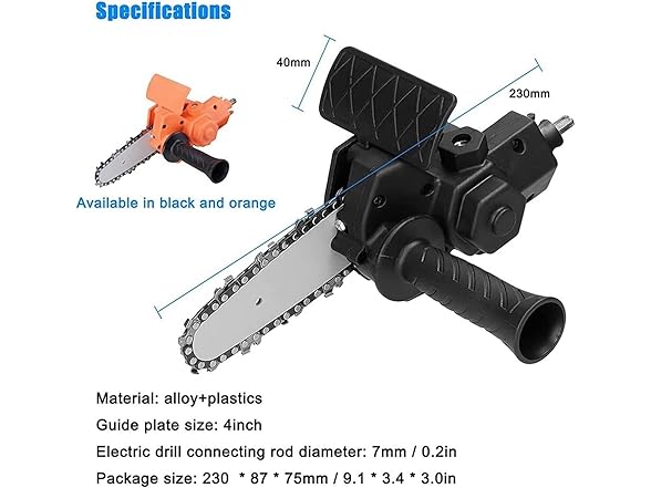 HAOYICD AAP-Tool-170 Electric Drill to Chainsaw