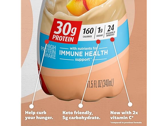 Premier Protein Peaches Cream 11.5oz