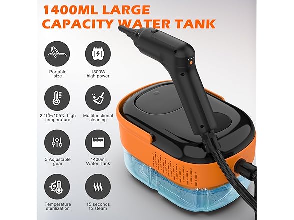 Koutop Steam Cleaner for Home