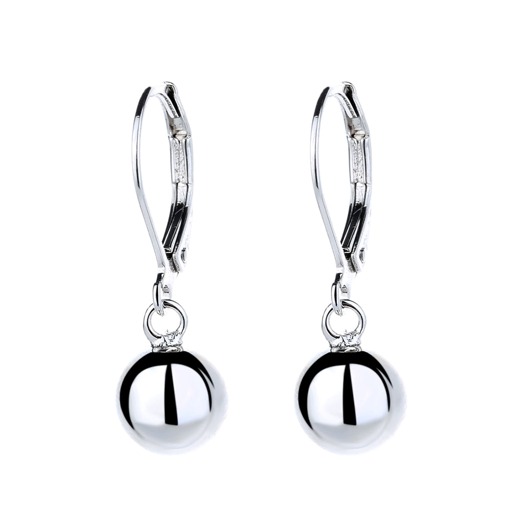 Sterling Silver Drop and Dangle Sphere - Gallery 3