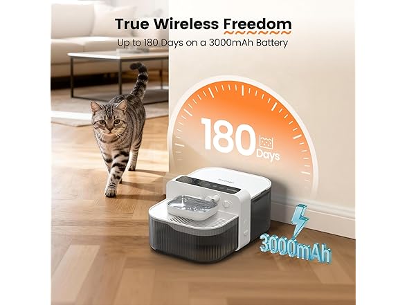 3.5L Small Cat/Dog Water Fountain