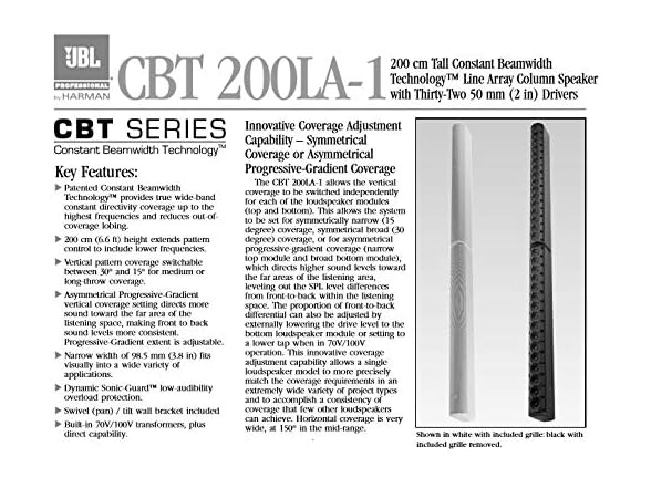 JBL Professional CBT 200LA-1 Line Array Column