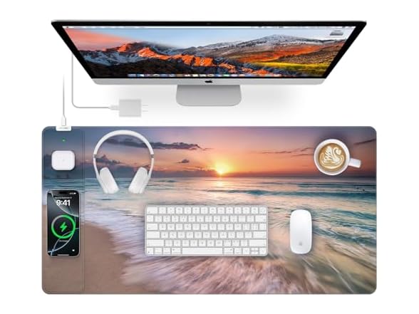  Sunset Beach-31.5"x15.8"(with Wall Charger) 