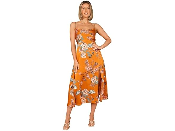 Petal & Pup Alejandra Cowl Neck Midi