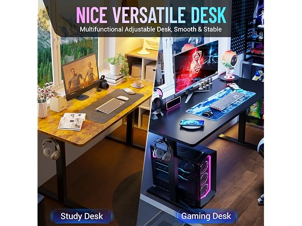 Veken 55 Large Electric Standing Desk