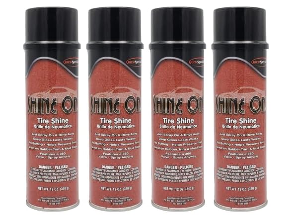 Tire Shine 4pk