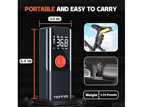 Teffim Car tire inflator