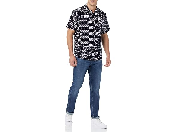Amazon Essentials Men Short-sleeve Stretch Shirt
