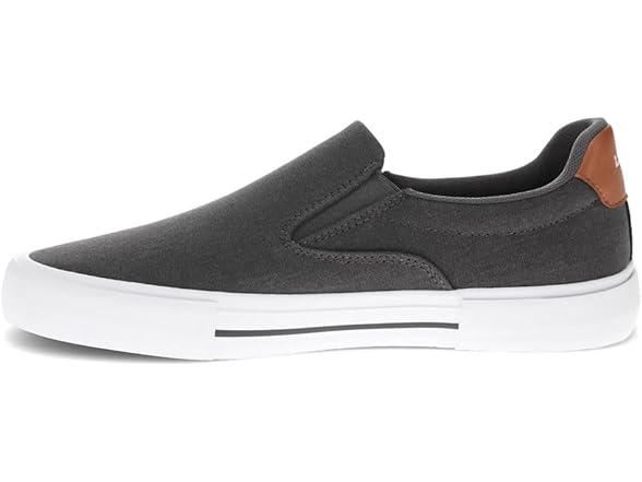 Levi's Men's Wes Sneaker, Charcoal/Tan, 8