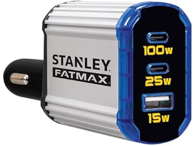 $13.99 STANLEY DC100F 100 Watt Power Inverter dealfomo