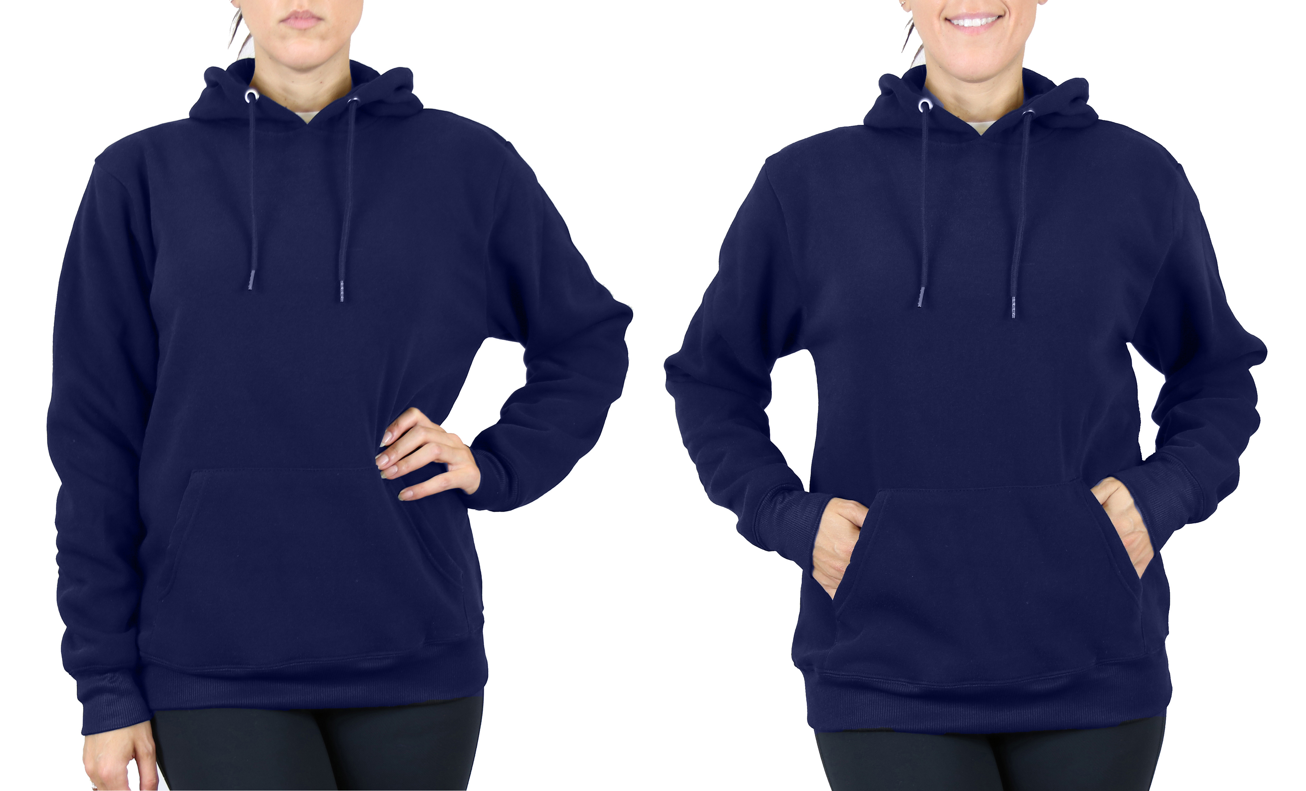 3Pk Asst Womens Fleece-Lined Pullover Hoodie - Gallery 17