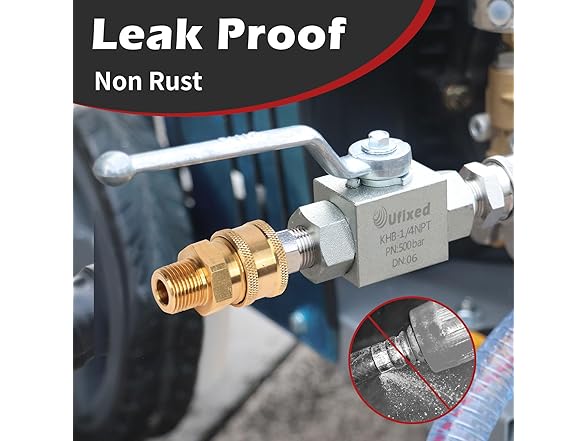 Ufixed 1/4 Pressure Washer Quick Connect