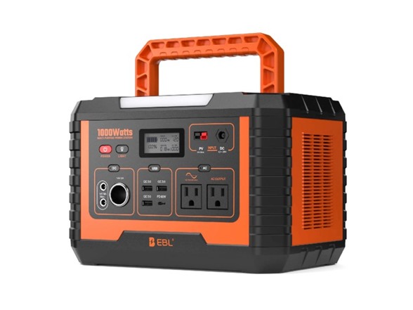 EBL MP1000 1000W Portable Power Station Orange