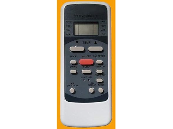 YING RAY Replacement TGM AC Remote