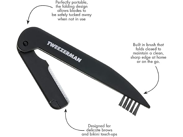 Tweezerman Precision Folding Brow Razor