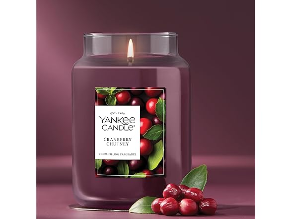 Yankee Candle Cranberry Chutney 22oz
